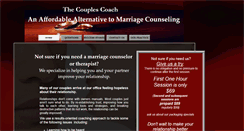 Desktop Screenshot of couplescoachpro.com